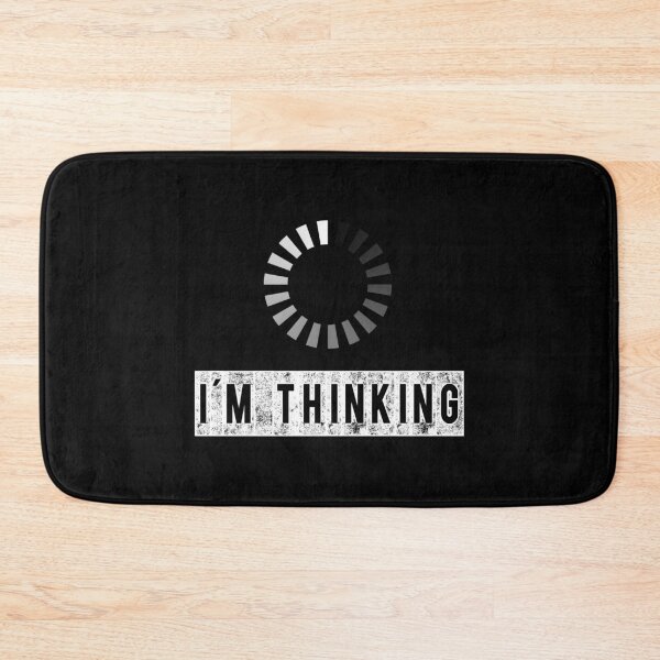 Item preview, I'm Thinking for Geeks Nerds Programmers Funny Design designed and sold by IT-Express.