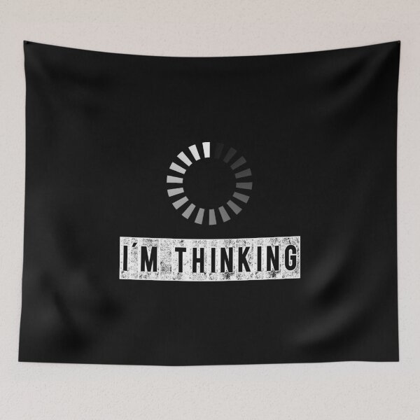 Item preview, I'm Thinking for Geeks Nerds Programmers Funny Design designed and sold by IT-Express.