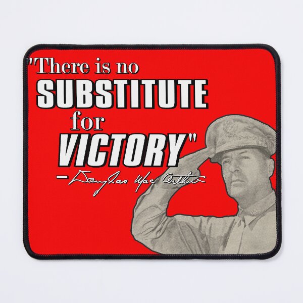 Item preview, No Substitute for Victory Quote (Transparent) designed and sold by Apparel43.