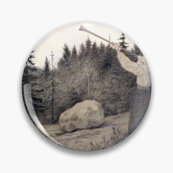 Item preview, Up in the Hills a Clarion Call rings out   Theodor Kittelsen  designed and sold by TeeARTHY.