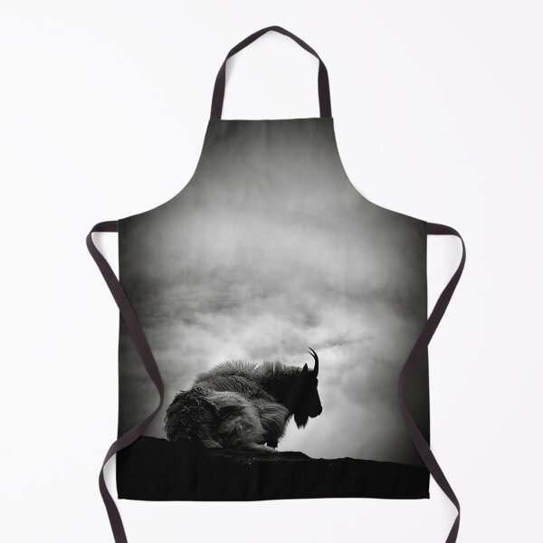 Item preview, Mountain Goat in Black and White designed and sold by Pamela Storch.