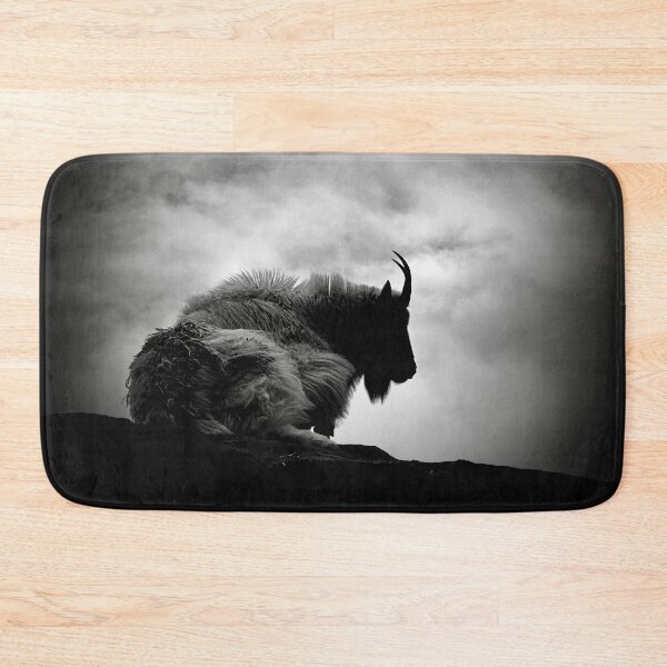Item preview, Mountain Goat in Black and White designed and sold by Pamela Storch.
