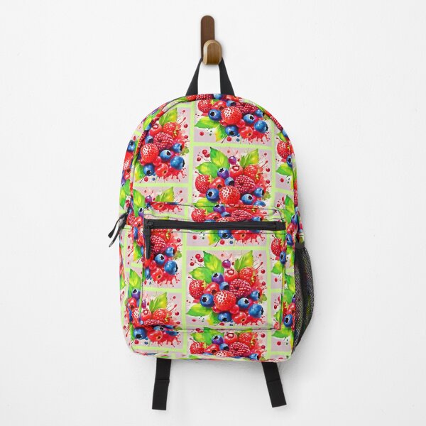 Item preview, Summer Berry Splash Design designed and sold by Health And Fitness Posts e-Store.