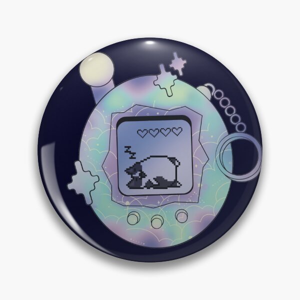 Item preview, Tamagotchi kitty dreams in pastel designed and sold by pinkFrogInSpace.