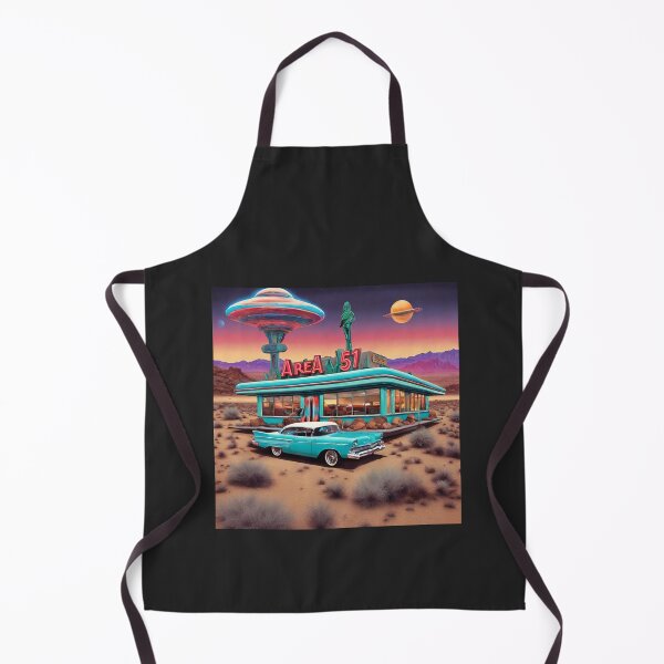 Item preview, Area 51 desert diner designed and sold by Petthecatshop.