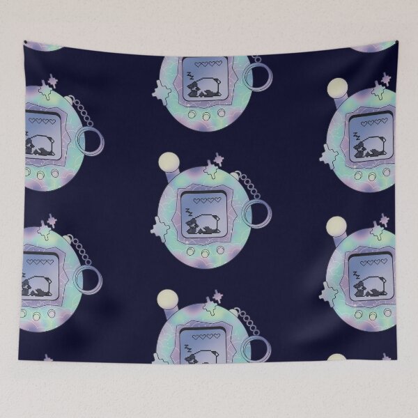 Item preview, Tamagotchi kitty dreams in pastel designed and sold by pinkFrogInSpace.