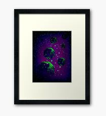 Asteroids Framed Print