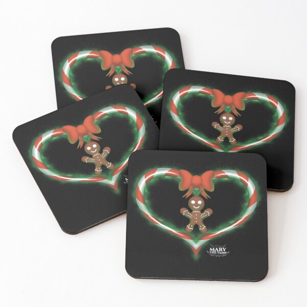 Item preview, Candy Cane Heart & Gingerbread Man designed and sold by Mary The Vamp.