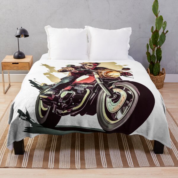 Item preview, man riding a motorcycle designed and sold by javierparra.