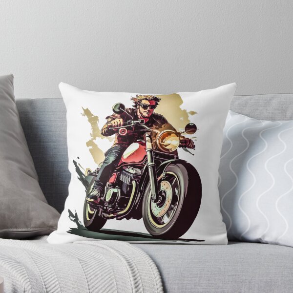 Item preview, man riding a motorcycle designed and sold by javierparra.
