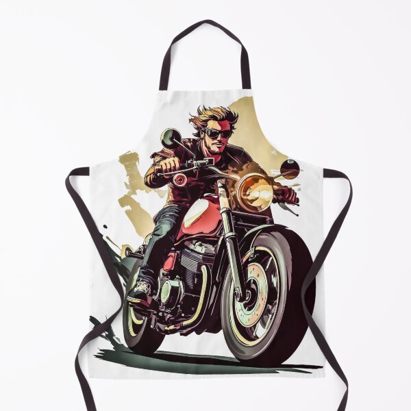 Item preview, man riding a motorcycle designed and sold by javierparra.