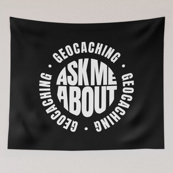 Item preview, Ask me About Geocaching designed and sold by MaryAller.