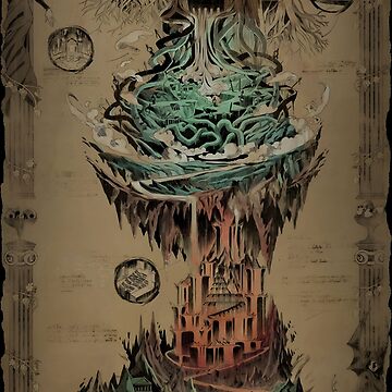 Artwork thumbnail, 8K Hades Underworld Map by NamaMerch
