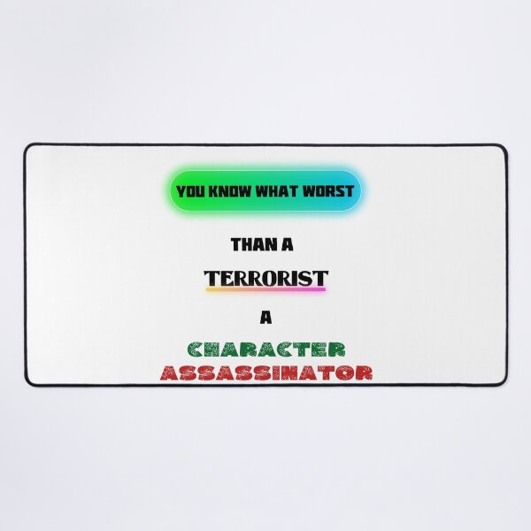 Item preview, CHARACTER ASSASSINATION designed and sold by Chrisblazestore.