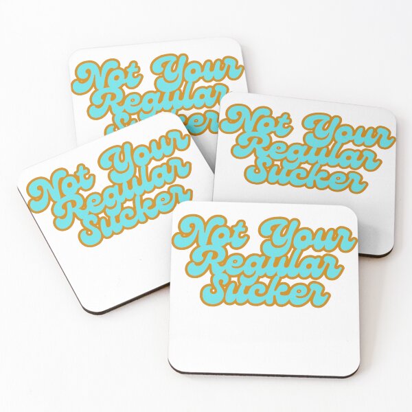 Item preview, Not Your Regular Sucker - Turquoise designed and sold by TIPJ.