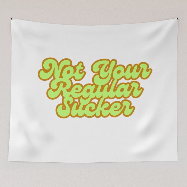 Item preview, Not Your Regular Sucker - Lime designed and sold by TIPJ.