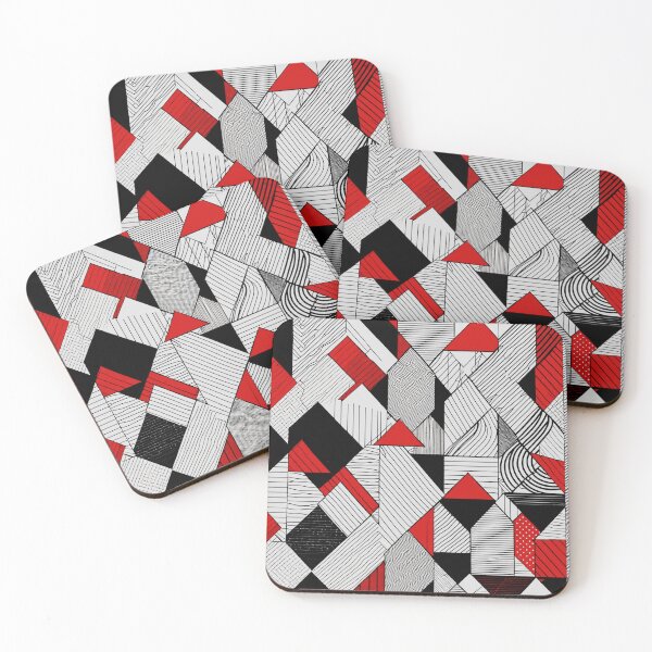 Item preview, Black and Red Art, abstract  designed and sold by IrgumS.