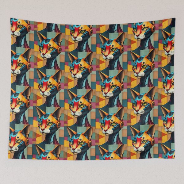 Item preview, Cat Abstract Bold   designed and sold by cringe0015.
