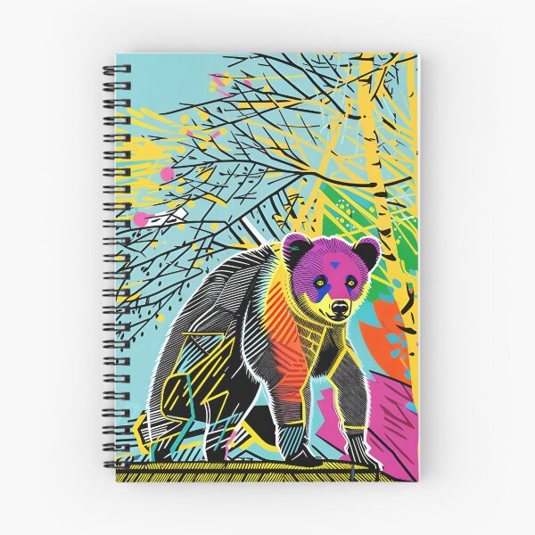 Item preview, Vibrant Wilderness Bear designed and sold by Desireehaz.