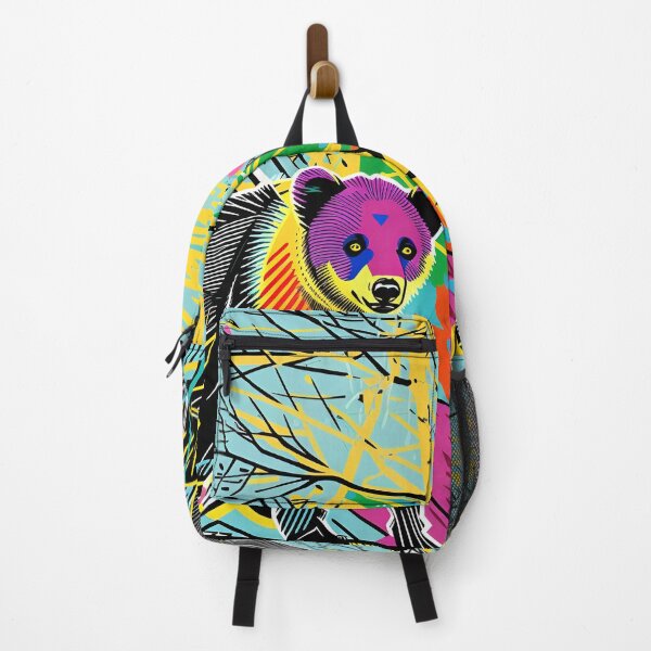 Item preview, Vibrant Wilderness Bear designed and sold by Desireehaz.