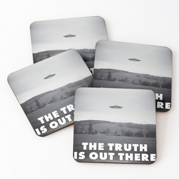 Item preview, The Truth is Out There Flying Saucer Photo Sticker  designed and sold by zombiemama.