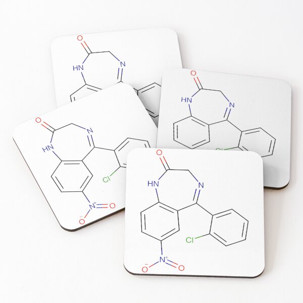 Item preview, Clonazepam (Klonopin) Blueprint designed and sold by PopCultureArtShop.