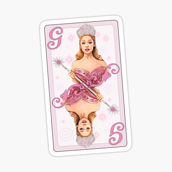 Item preview, Wicked Glinda Arianna Playing Card designed and sold by baranskini.