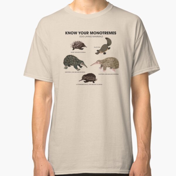 Know Your Monotremes Classic T-Shirt