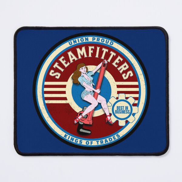 Item preview, Steamfitters Pinup | Union Proud | King of trades | Best in business designed and sold by Wavecrest Wearables.