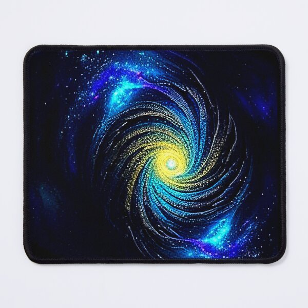 Item preview, Cosmic Swirl in a Deep Galaxy - Vintage Art for Apparel & Décor designed and sold by Earth Nature Creations.