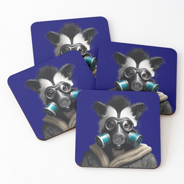 Item preview, Skunk in a Gas Mask designed and sold by F5tees.