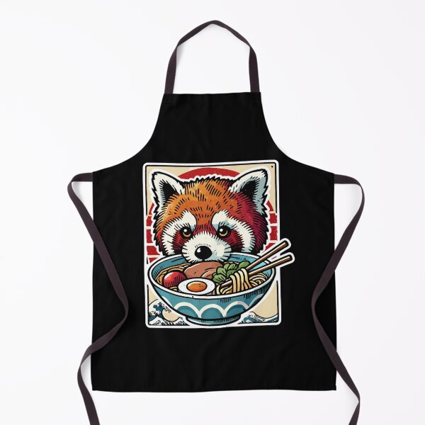 Item preview, Ramen Red Panda Japanese Funny Kawaii Panda Anime designed and sold by TKsTees.