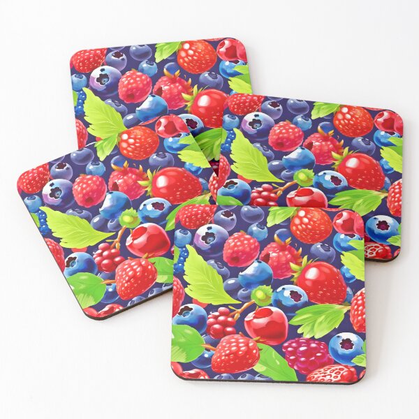 Item preview, Summer Berry Medley designed and sold by Health And Fitness Posts e-Store.