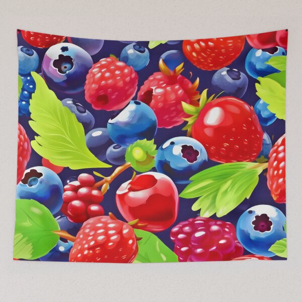 Item preview, Summer Berry Medley designed and sold by Health And Fitness Posts e-Store.