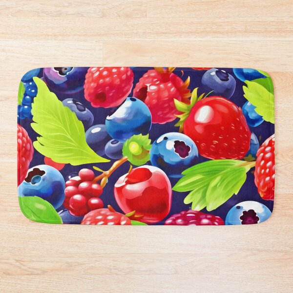 Item preview, Summer Berry Medley designed and sold by Health And Fitness Posts e-Store.