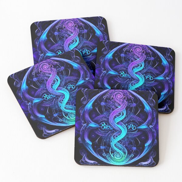 Item preview, Colorful Cosmic Swirl - Vintage Art for Apparel & Décor designed and sold by Earth Nature Creations.