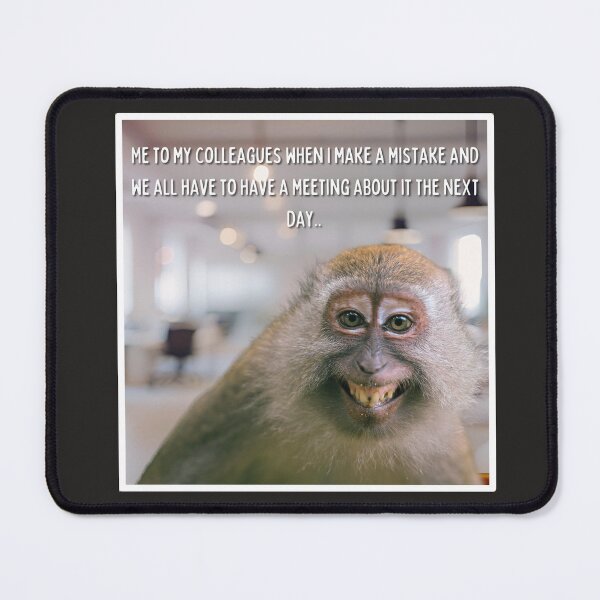 Item preview, Oops my bad - monkey face designed and sold by Yankee Doodle Gandy.