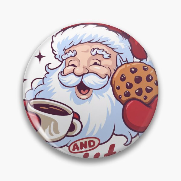 Item preview, I Run on Coffee and Christmas Cheer - Santa Design designed and sold by Charlietule.