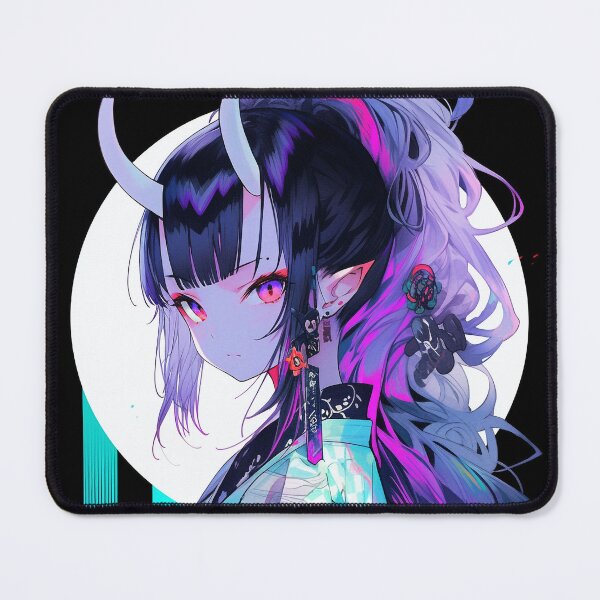 Item preview, Cute anime demon girl  designed and sold by iWallGlow.