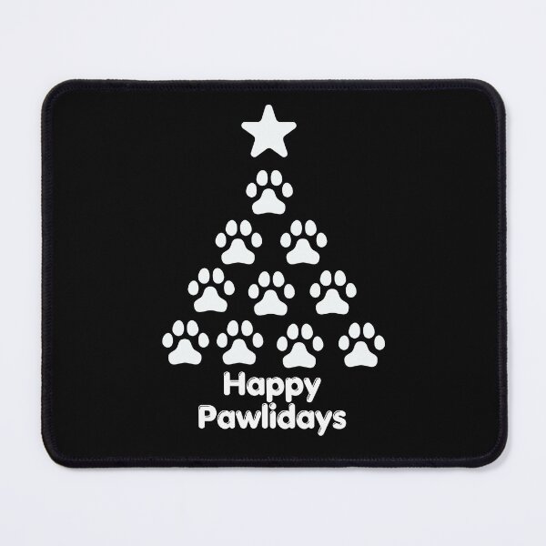 Item preview, Happy Pawlidays Pawprint Christmas Tree designed and sold by JRice66.