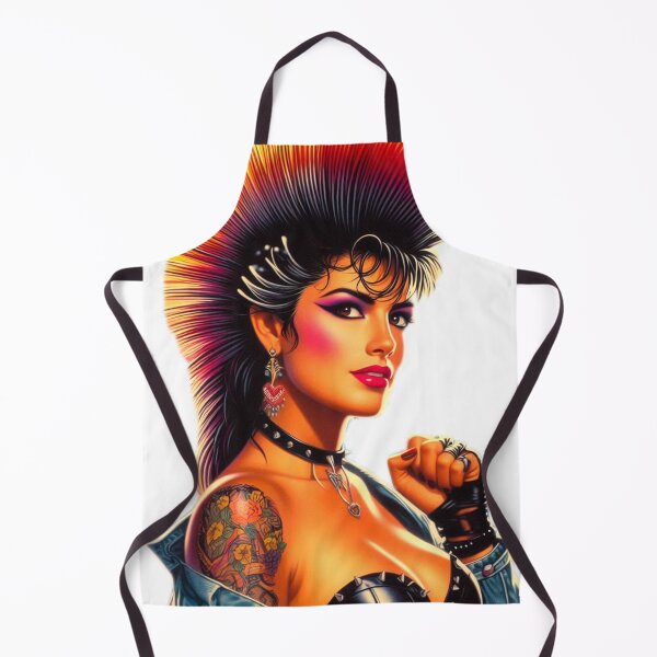 Item preview, Retro Punk Girl designed and sold by PulpVintage.
