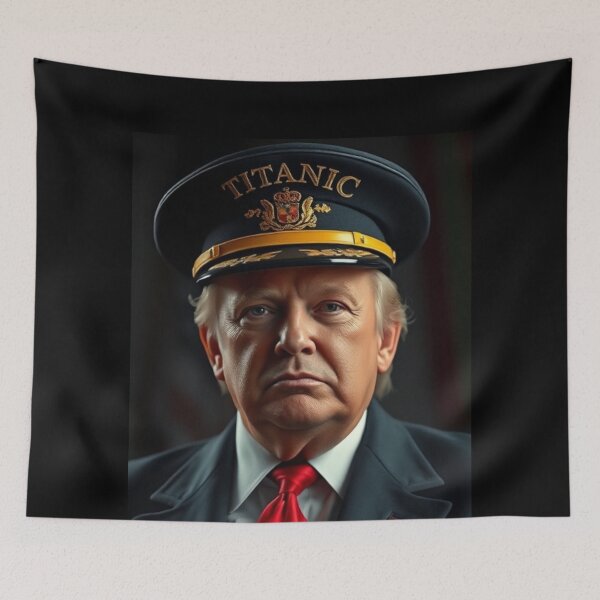 Item preview, Trump As Titanic Captain  designed and sold by cringe0015.