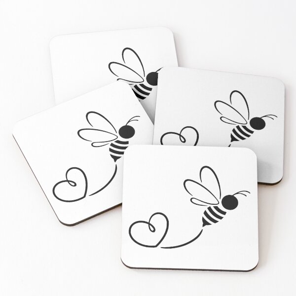Item preview, Bee Tracing Heart designed and sold by theartfulaspie.