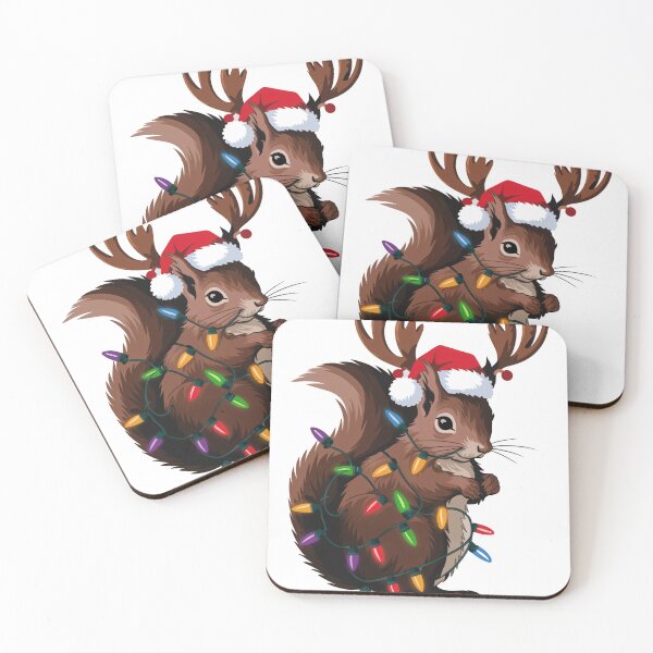 Item preview, Festive Squirrel Christmas Lights Design designed and sold by Charlietule.