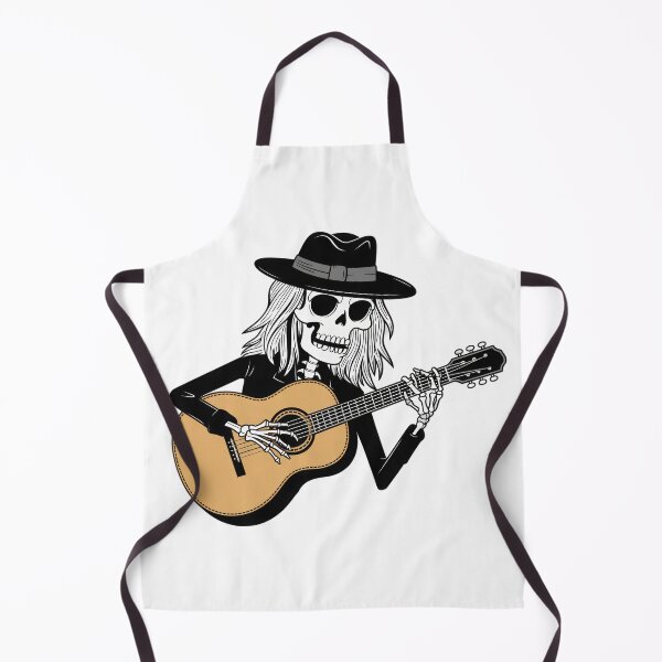 Item preview, Skeleton playing an acoustic guitar designed and sold by ImPlyDesign.