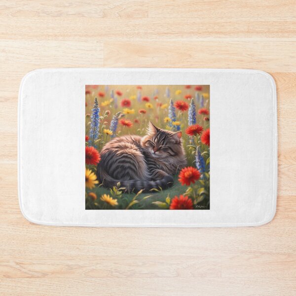 Item preview, A cute, soft little cat is sleeping. designed and sold by somtob.