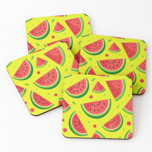 Item preview, Watermelon on a yellow background.  designed and sold by Erik Visnievskij.