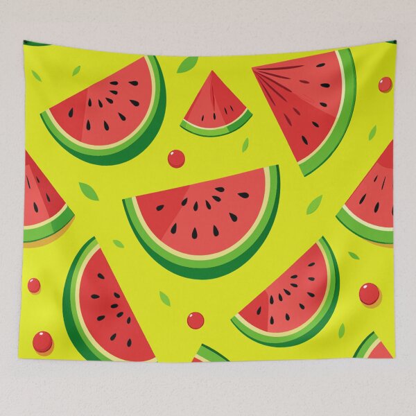 Item preview, Watermelon on a yellow background.  designed and sold by Erik Visnievskij.