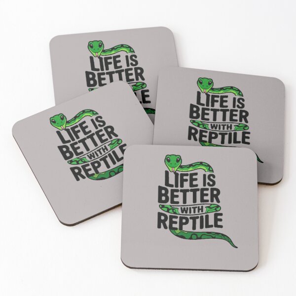 Item preview, Life Is Better With Reptile designed and sold by artofProduct.