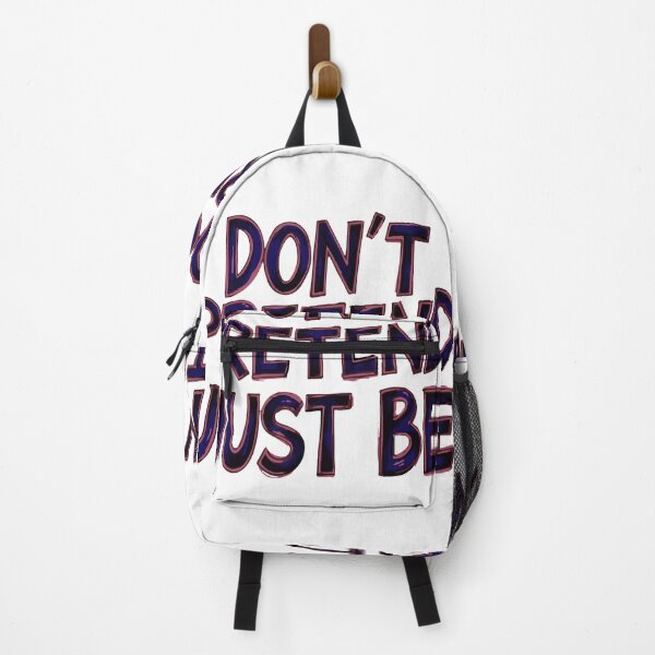 Item preview, Don’t Pretend, Just Be – Bold and Colorful Inspirational Sticker designed and sold by Simplystik.